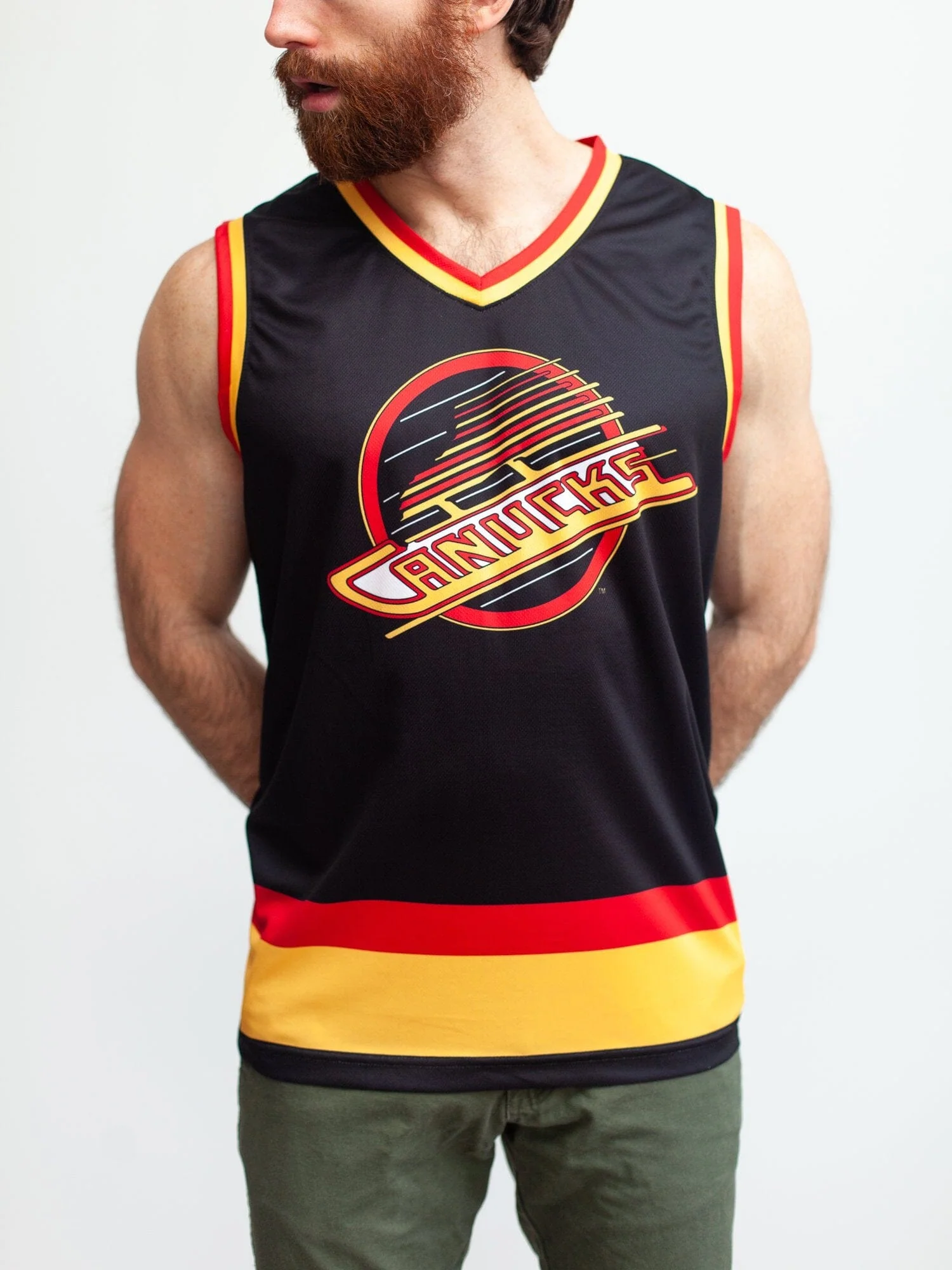 Vancouver Canucks Retro Alternate Hockey Tank - Image 2