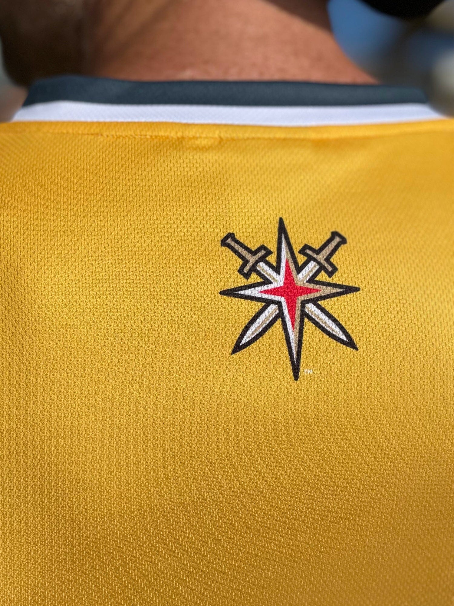 Las Vegas Golden Knights Championship Gold Ombré Hockey Tank - Image 9