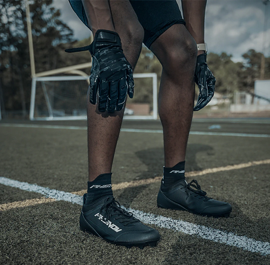 Velocity 3.0 Black Football Cleats - Image 5