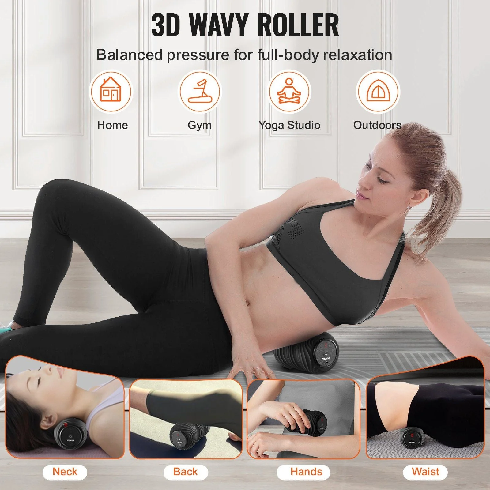 Vibrating Peanut Massage Ball Roller - Image 3