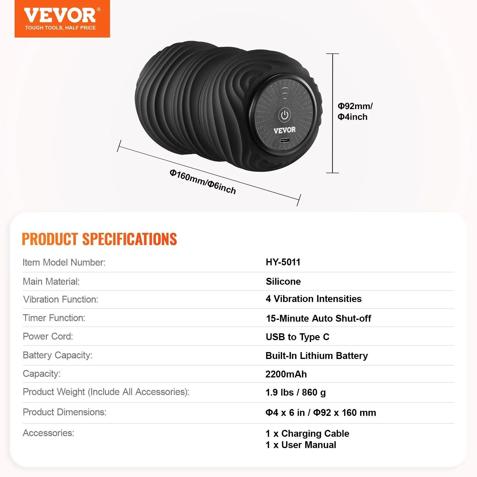 Vibrating Peanut Massage Ball Roller - Image 7
