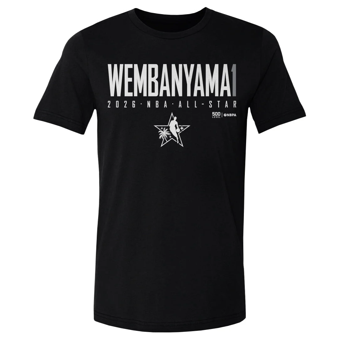 Victor Wembanyama San Antonio Spurs 2026 NBA All-Star Elite WHT Men's T-Shirt