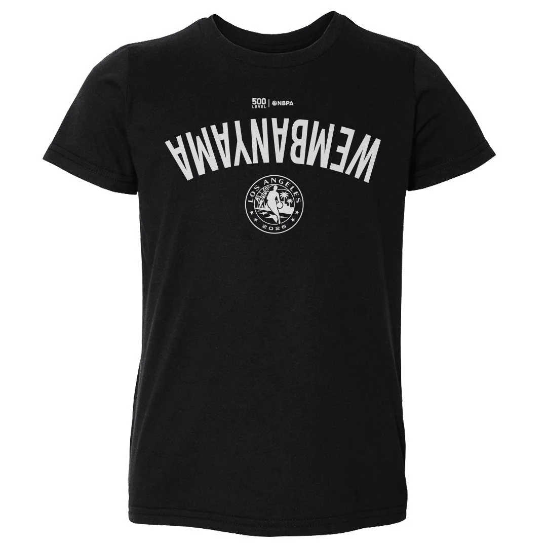Victor Wembanyama San Antonio Spurs 2026 NBA All-star Invert Wht Kids T-Shirt