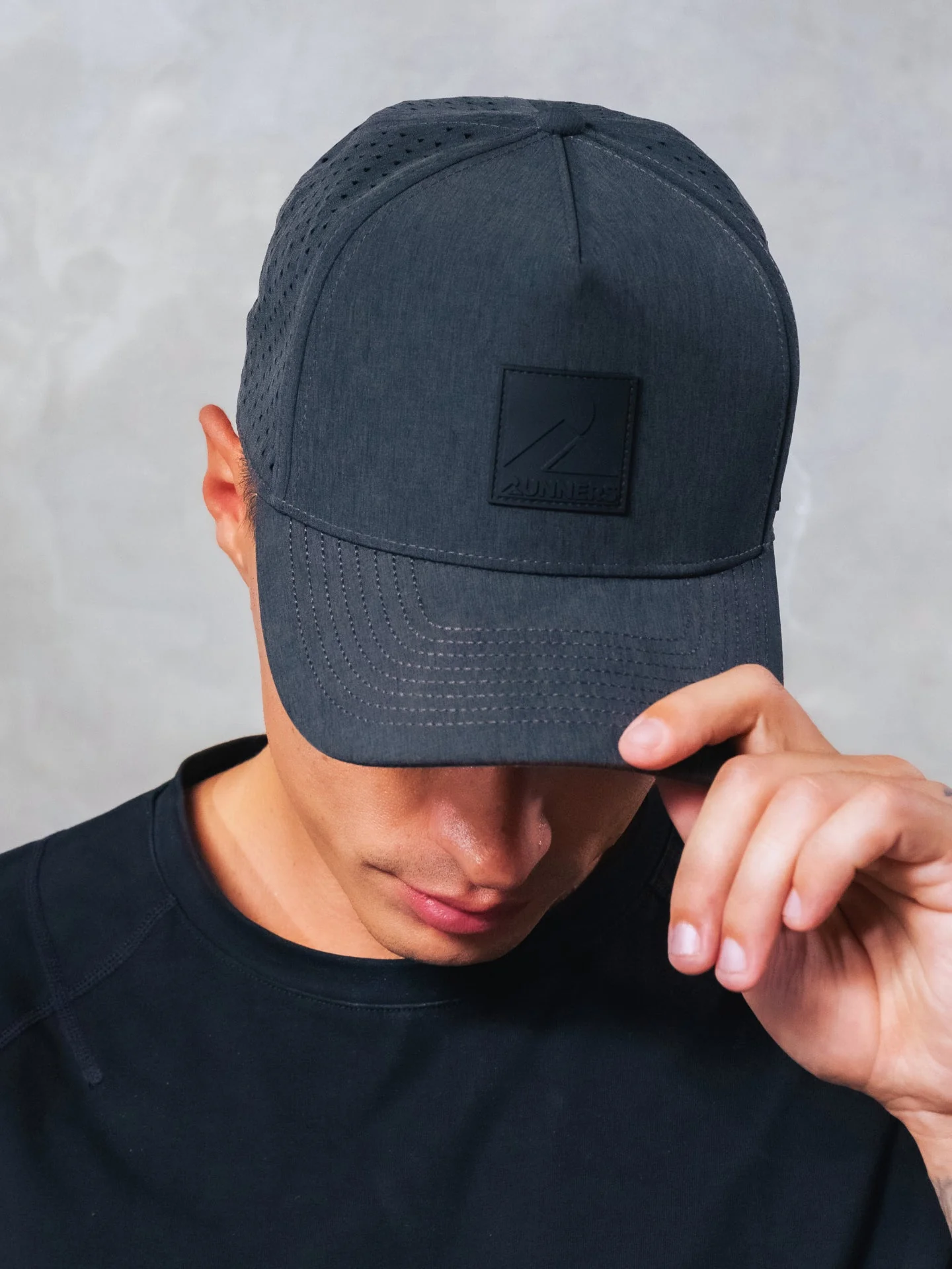 Vintage Grey Performance Hat - Image 3