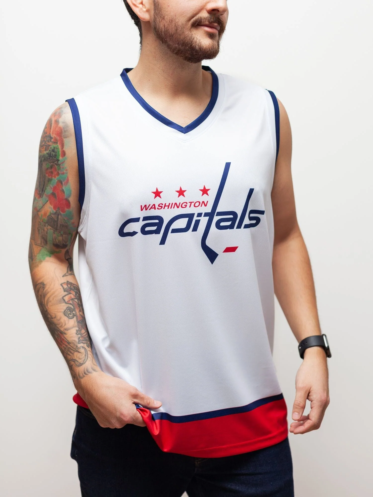 Washington Capitals Away Hockey Tank - Image 3