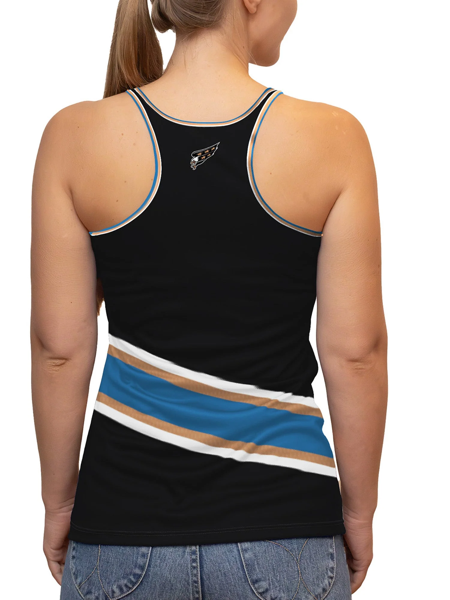 Washington Capitals "Screaming Eagle" Alternate Women's Racerback Hockey Tank - Image 2