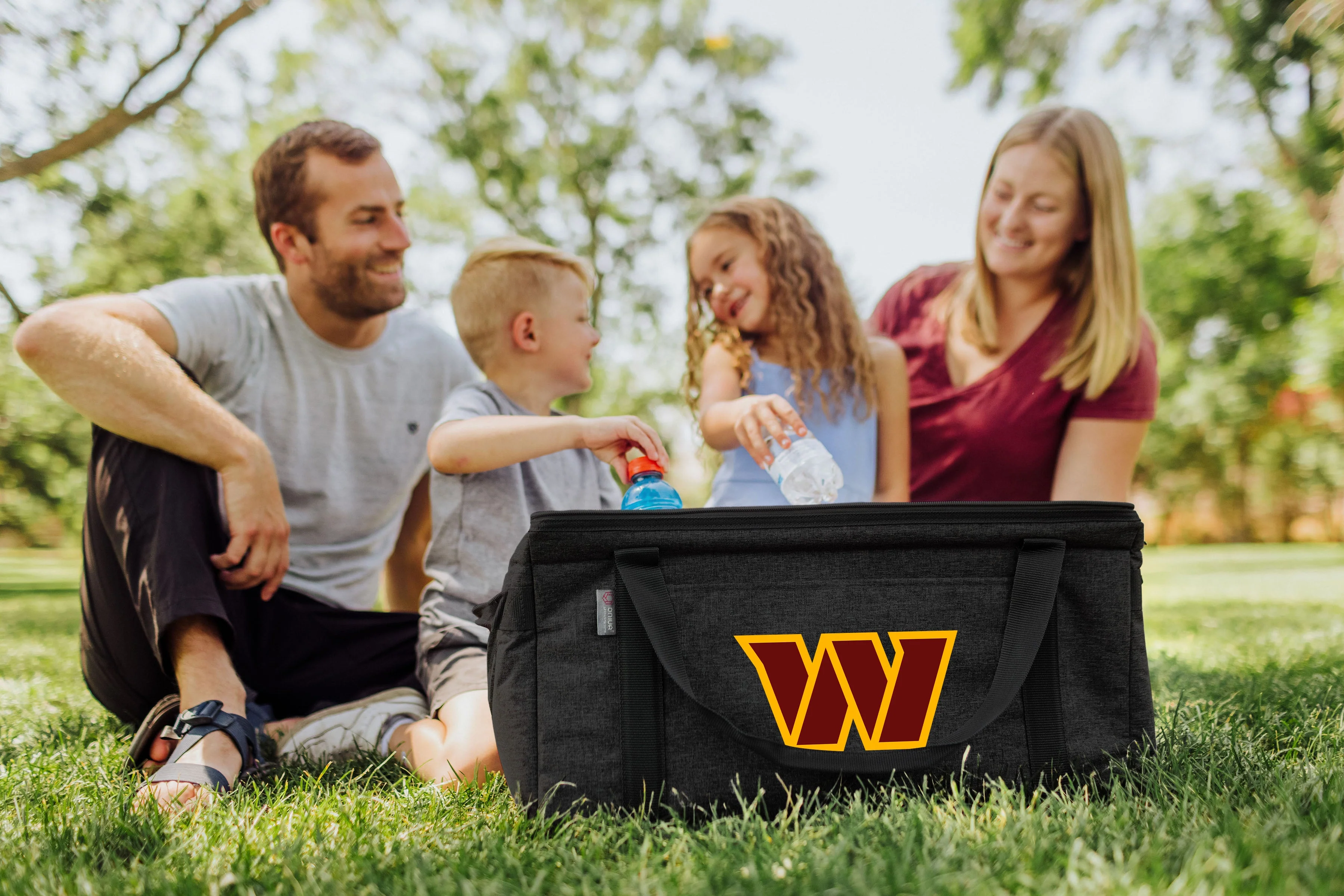Washington Commanders 64 Can Collapsible Cooler - Image 2