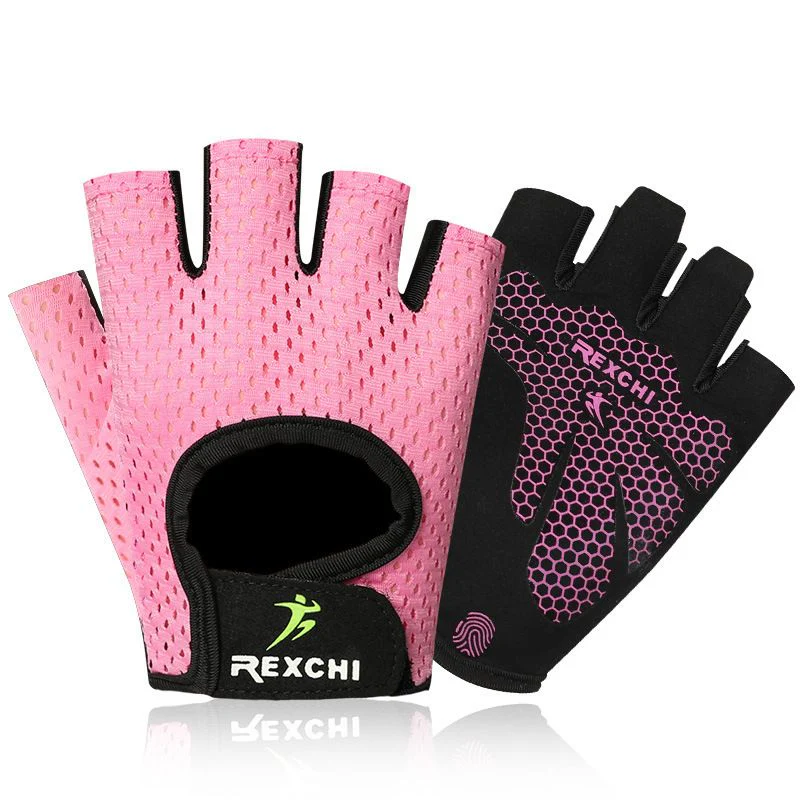 Weightlifting gloves Yoga Training gloves Sports gym gloves Thin Non-slip Half Finger Cycling Gloves Equipment - Image 42