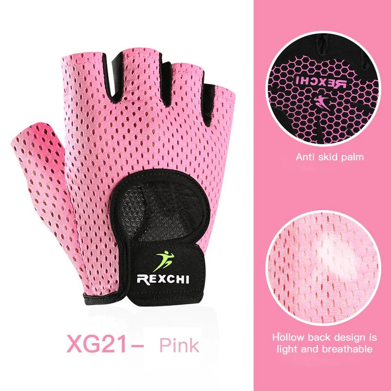 Weightlifting gloves Yoga Training gloves Sports gym gloves Thin Non-slip Half Finger Cycling Gloves Equipment - Image 53