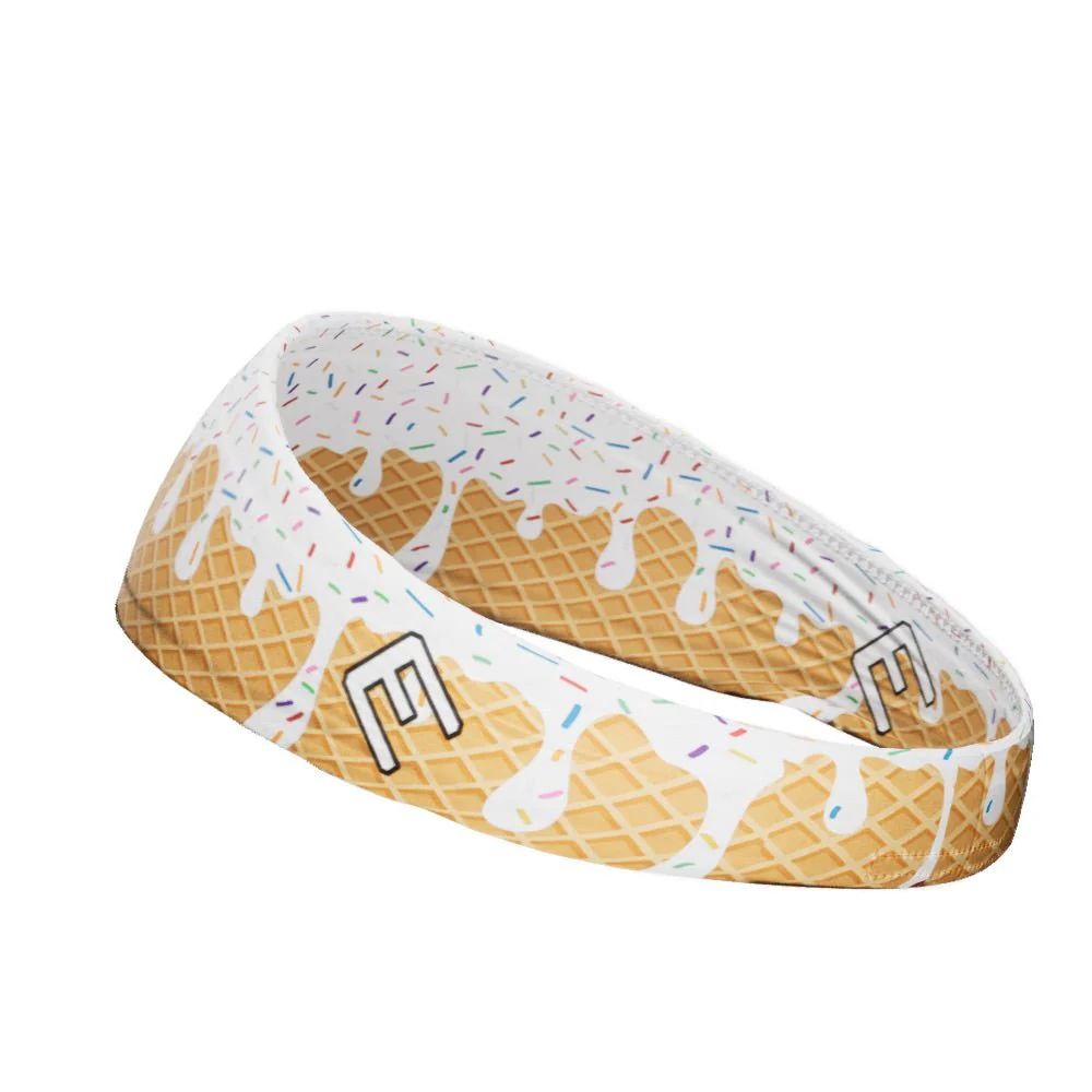 White Ice Cream Headband - Image 4