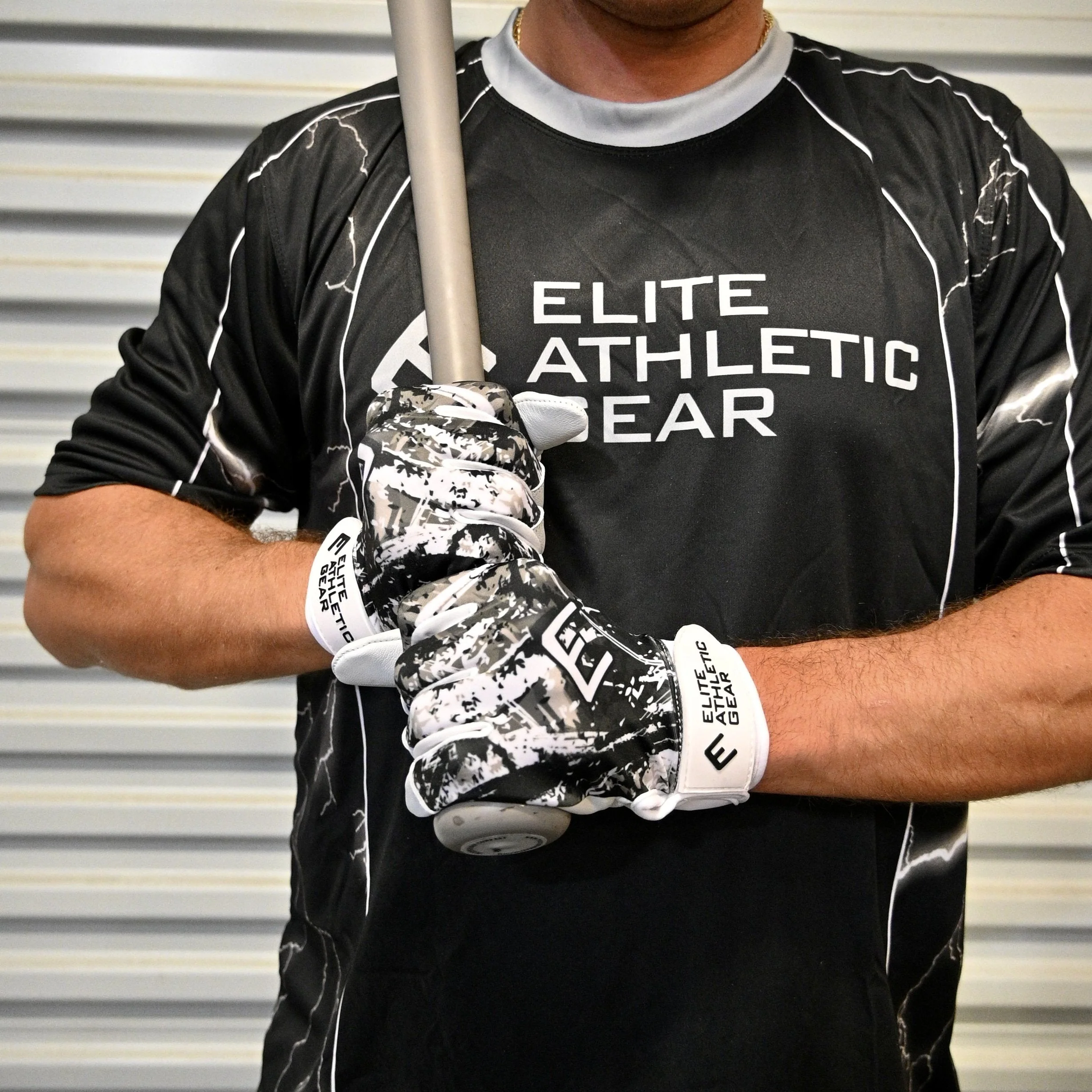 Wicked White Batting Gloves - Image 2