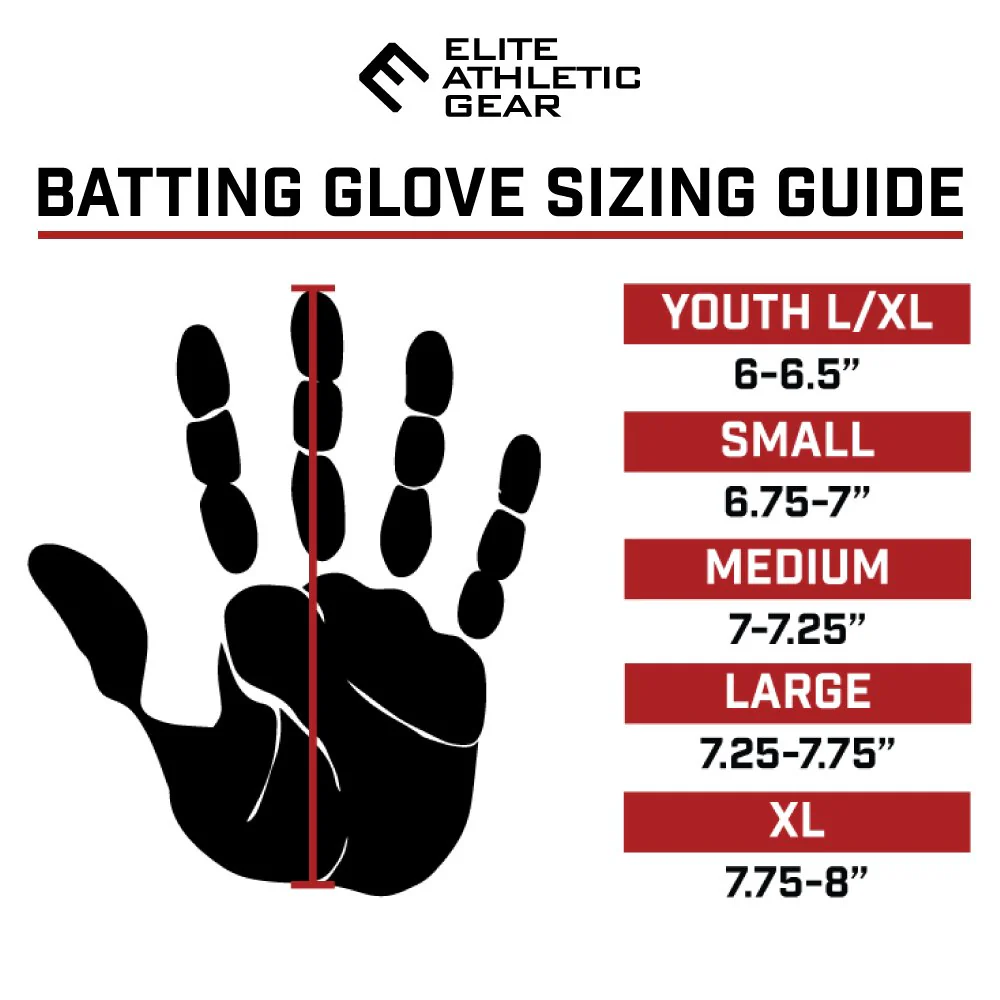 Wicked White Batting Gloves - Image 3