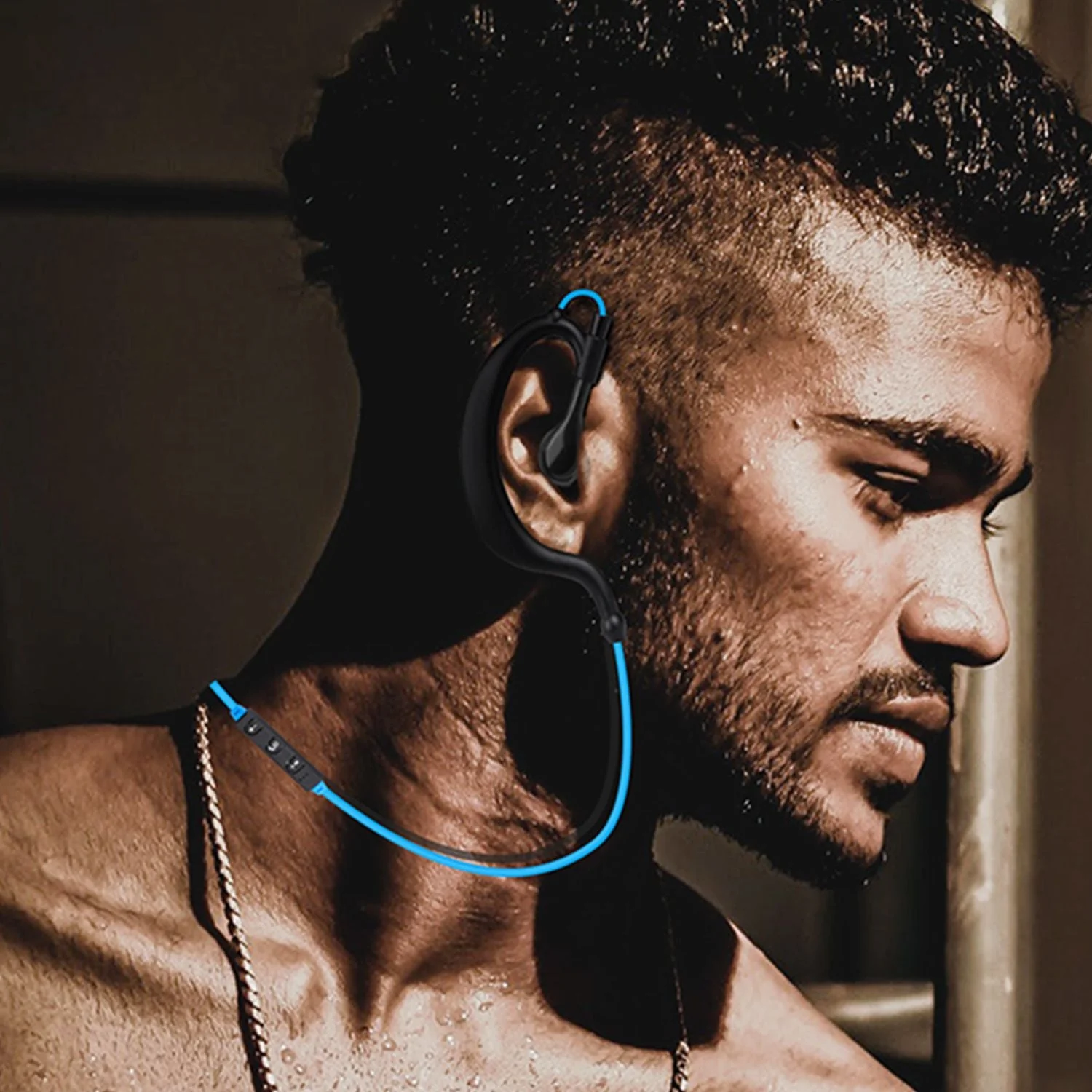 Wireless Headsets V4.1 Sport In-Ear Stereo Headphones Sweat-proof Neckband Earbuds - Image 10