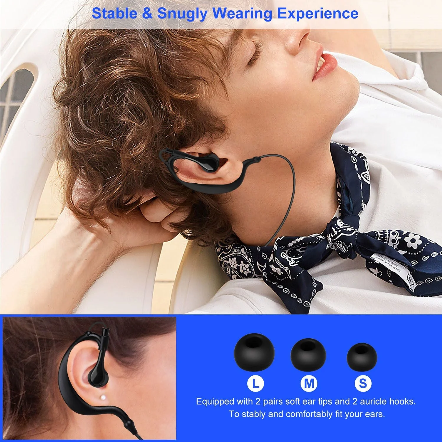 Wireless Headsets V4.1 Sport In-Ear Stereo Headphones Sweat-proof Neckband Earbuds - Image 17