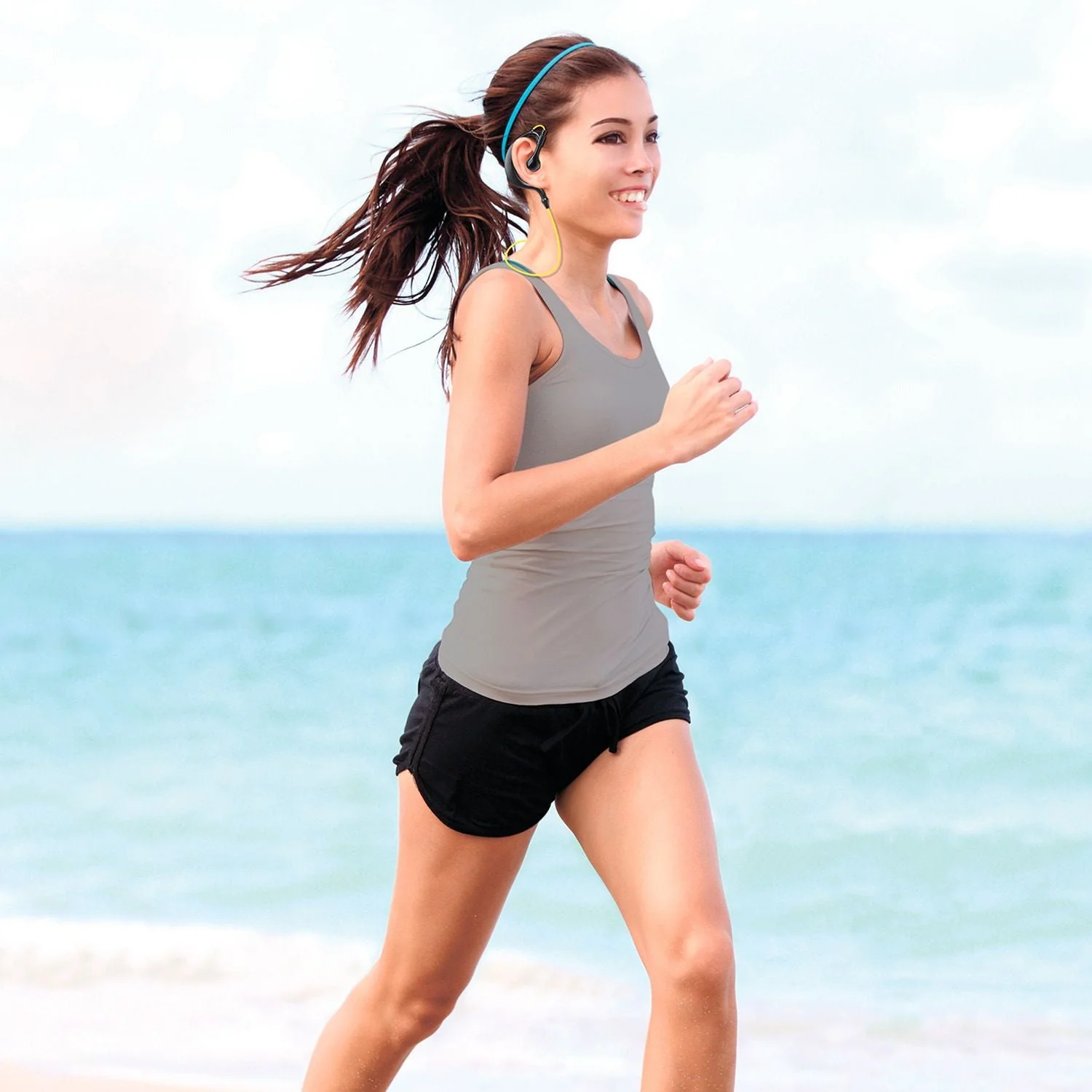 Wireless Headsets V4.1 Sport In-Ear Stereo Headphones Sweat-proof Neckband Earbuds - Image 3