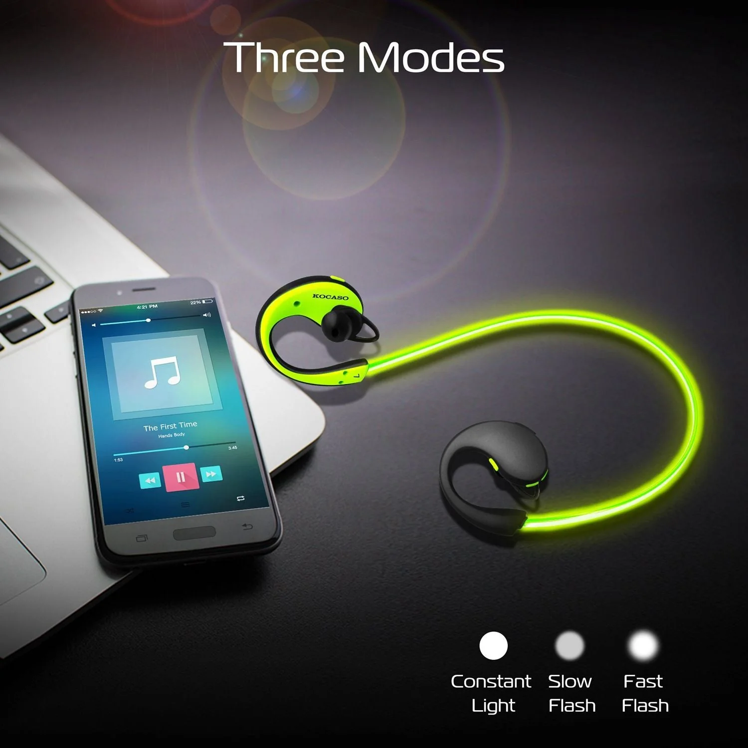 Wireless Sports Headsets Wireless V4.1 Neckband Earphones HD Stereo Sweat-proof Headphones Earbuds - Image 21