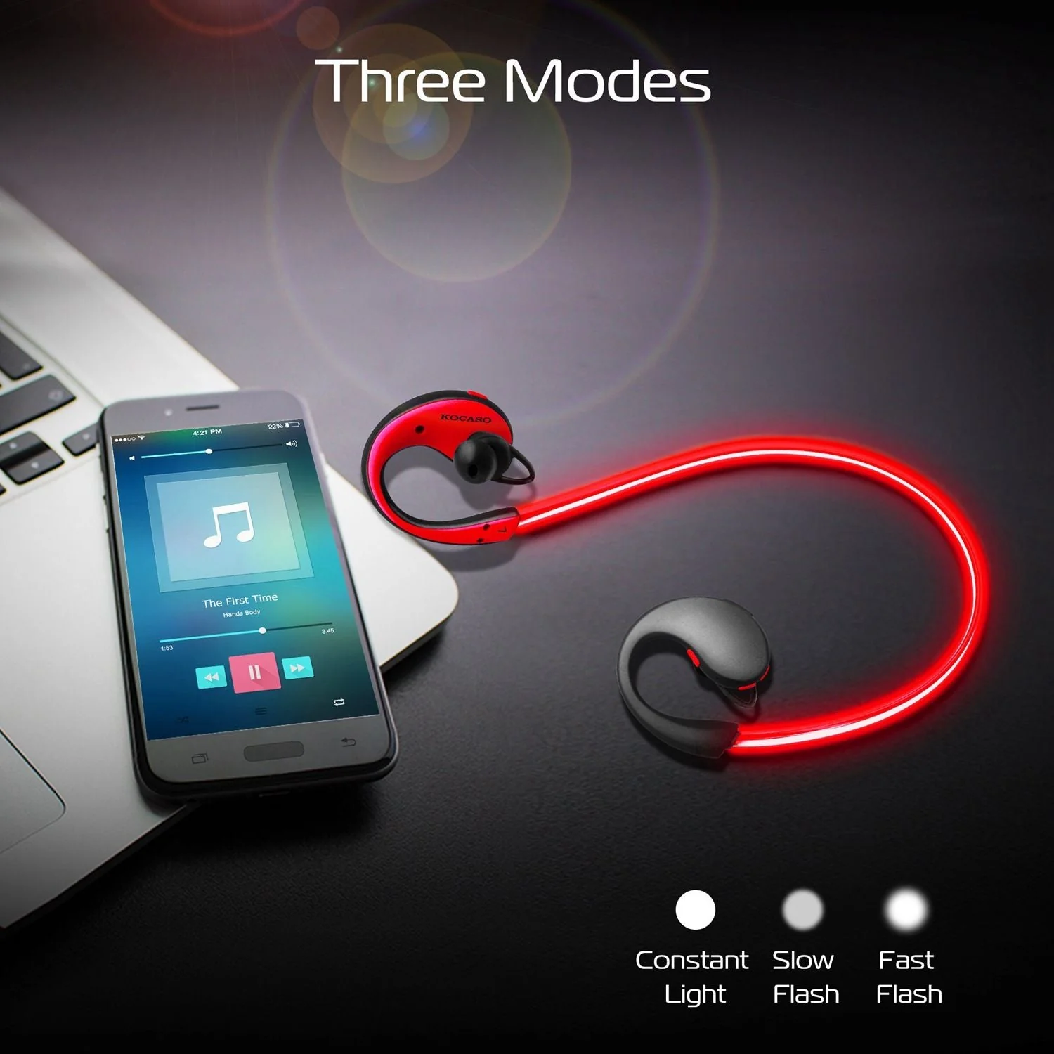 Wireless Sports Headsets Wireless V4.1 Neckband Earphones HD Stereo Sweat-proof Headphones Earbuds - Image 32