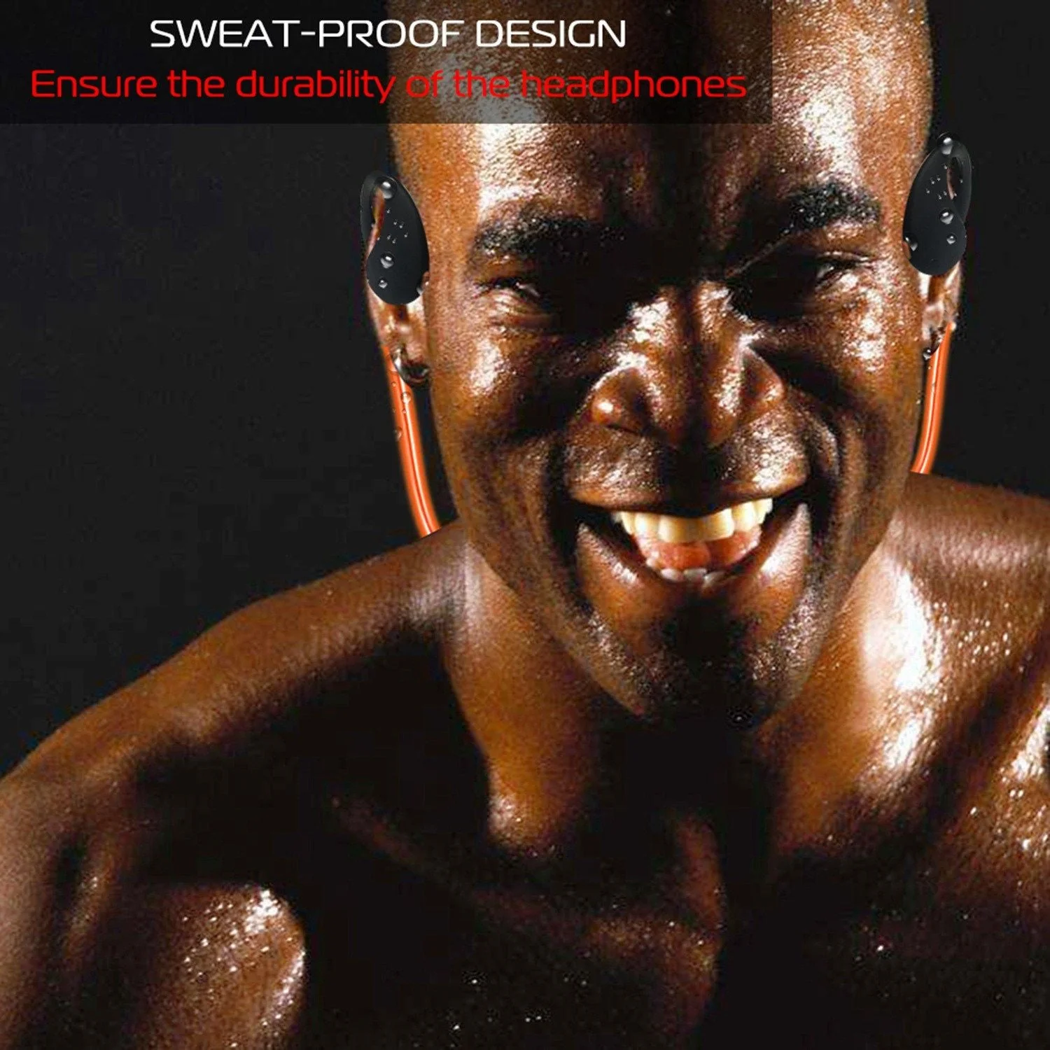 Wireless Sports Headsets Wireless V4.1 Neckband Earphones HD Stereo Sweat-proof Headphones Earbuds - Image 39